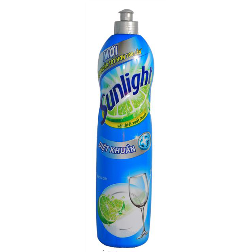 Nước rửa chén Sunlight diệt khuẩn 800g